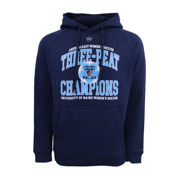 America East Women's Soccer Three-Peat Champions Hoodie